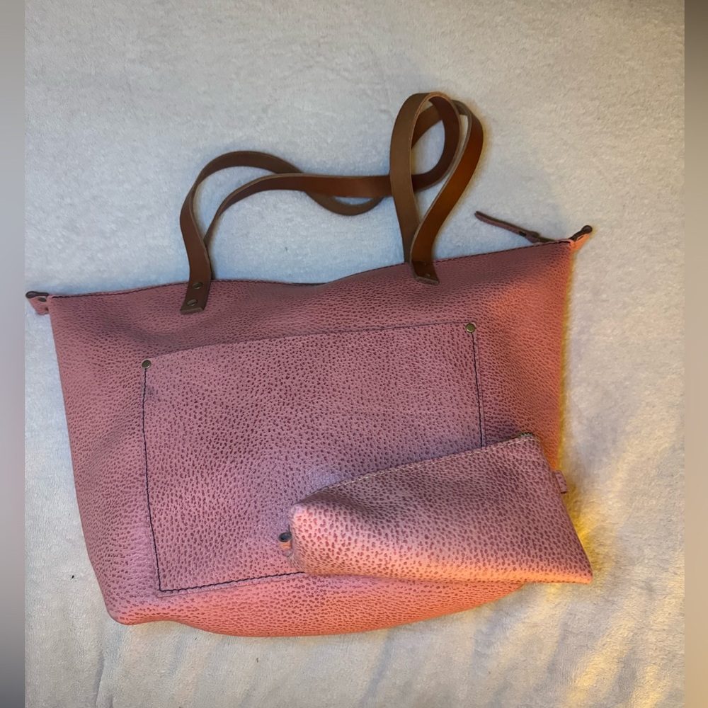 Retired PLG Pink ‘Flamingo’ Tote & Pouch